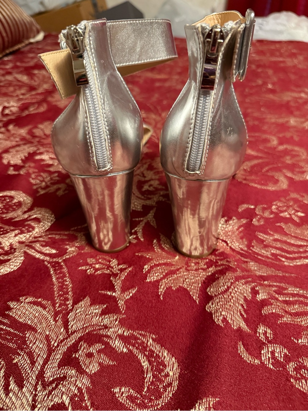 3 Pair of Ankle-Strap Heels Shoes - Picture 16 of 16
